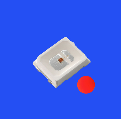SMD2835 2.8x3.5 মিমি লাল রঙ 620-625nm 3-5LM 120 ডিগ্রি স্বচ্ছ লেন্স পিসিটি ব্র্যাকেট ডায়োড লাইট