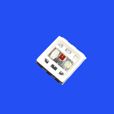 SMD3030 আরজিবি এলইডি ডায়োড পিসিটি ব্র্যাকেট ক্লিয়ার লেন্স 120 ডিগ্রি 0.2W গোল্ড বন্ড ওয়্যার আরজিবি ফ্ল্যাশিং এলইডি