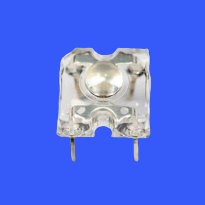 F5 0.5W হলুদ রঙের সুপার ফ্লাক্স পিরানা এলইডি ইন্টিগ্রেটেড জেনার ক্লিয়ার লেন্স 80 ডিগ্রি 5 মিমি এলইডি সতর্কতা এবং তীরের আলো জন্য