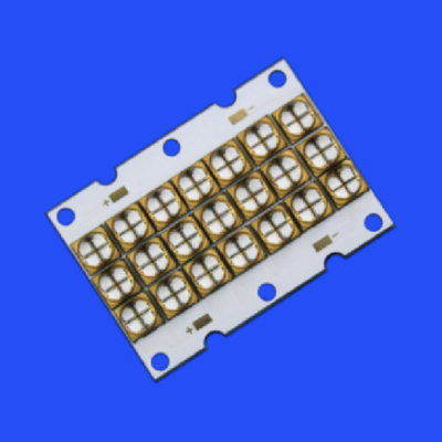 50*35mm 5035 365nm 150-250W 60deg ইউভিএ অ্যারে ইউভি মডিউল পিসিবি বোর্ড প্যাকেজিং জন্য