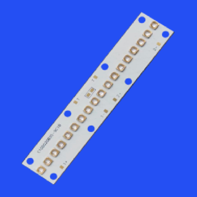 100*20mm 10020 365nm 30-50W 30deg 60deg ইউভিএ এলইডি অ্যারে মডিউল ফ্লুরোসেন্স সনাক্তকরণের জন্য