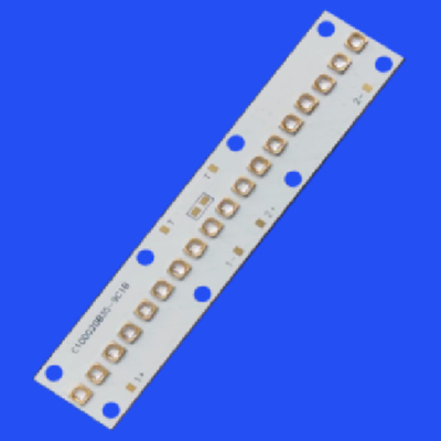 100*20 মিমি 10020 385nm 395nm 405nm 30-50W 30 ডিগ্রি 60 ডিগ্রি ইউভি আলোকসজ্জা মডিউল ফ্লুরোসেন্স সনাক্তকরণের জন্য